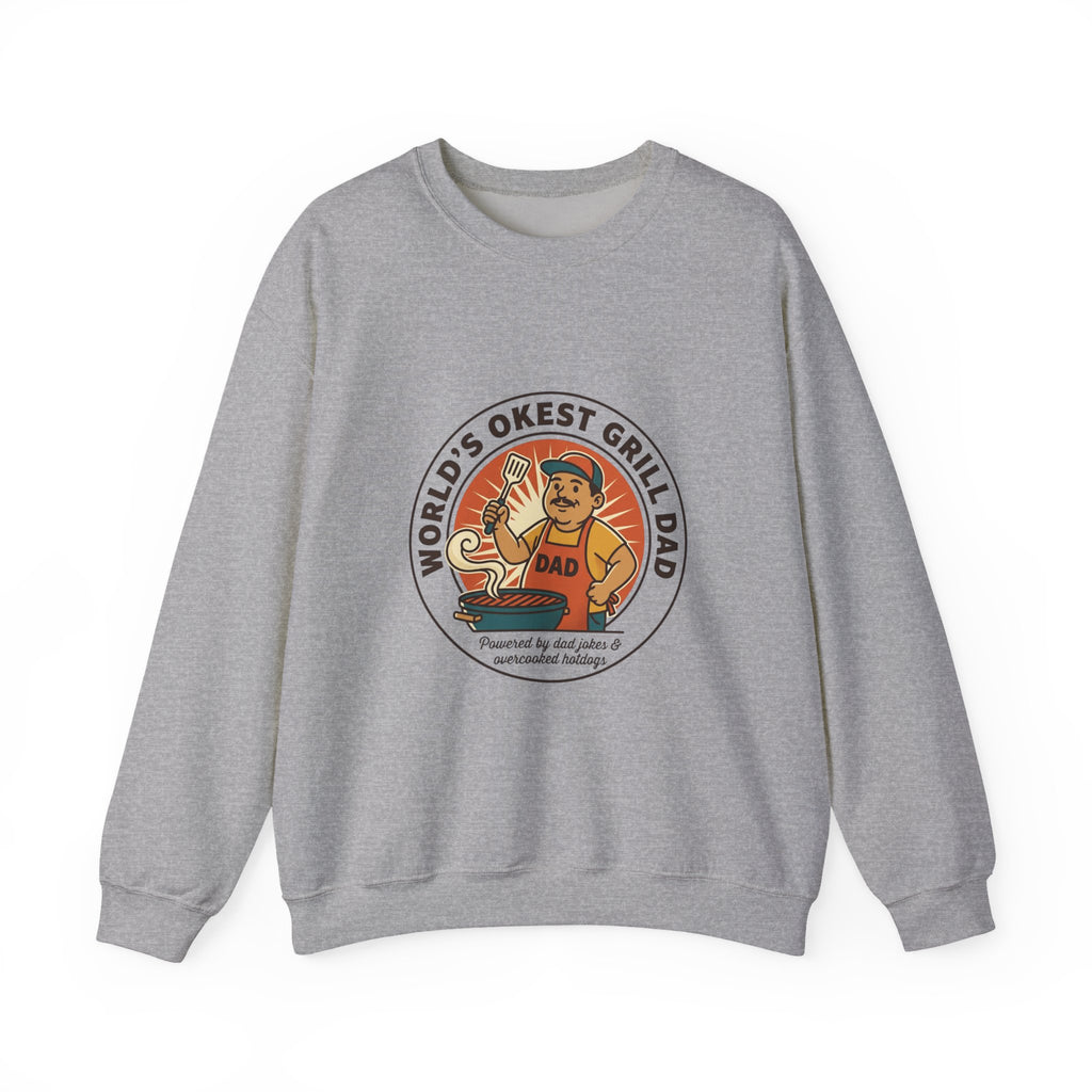 World’s Okest Grill Dad Sweatshirt | Father’s Day, Retro Grill Dad
