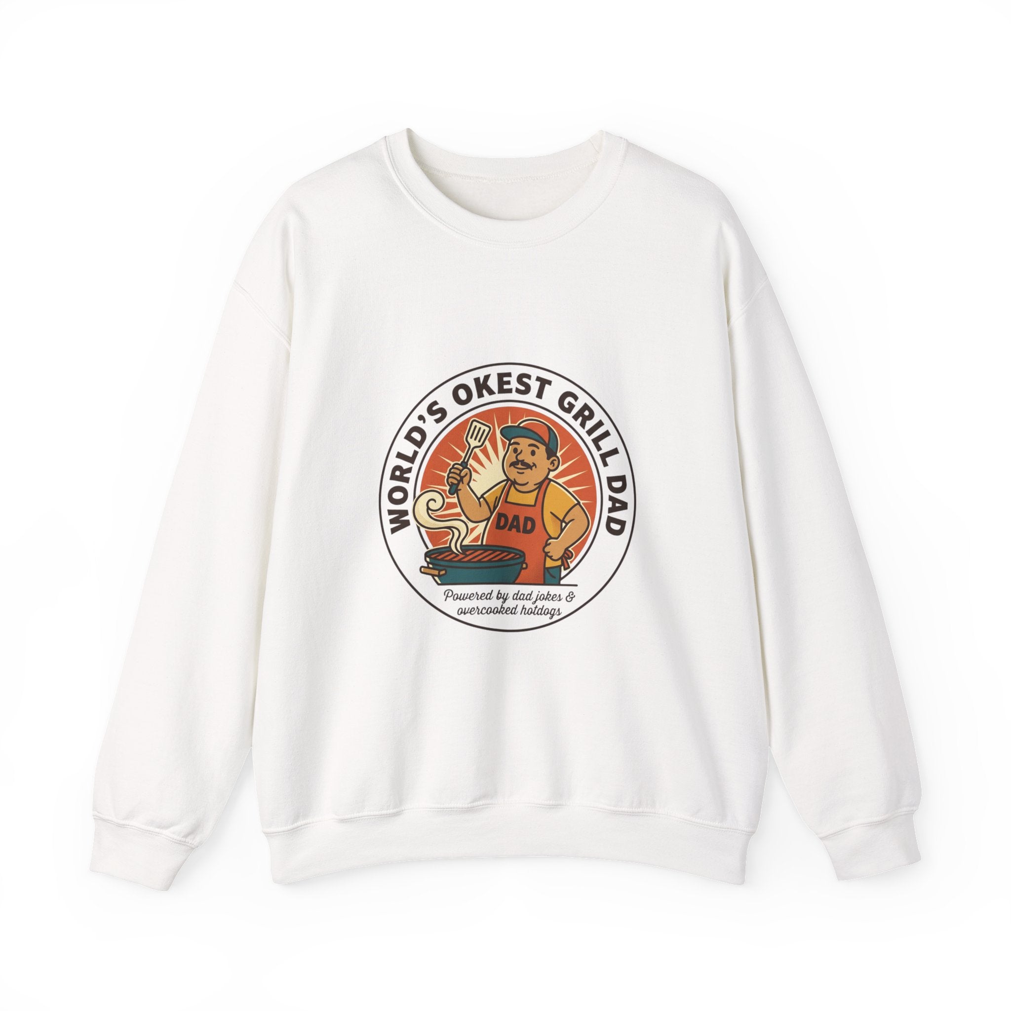 World’s Okest Grill Dad Sweatshirt | Father’s Day, Retro Grill Dad