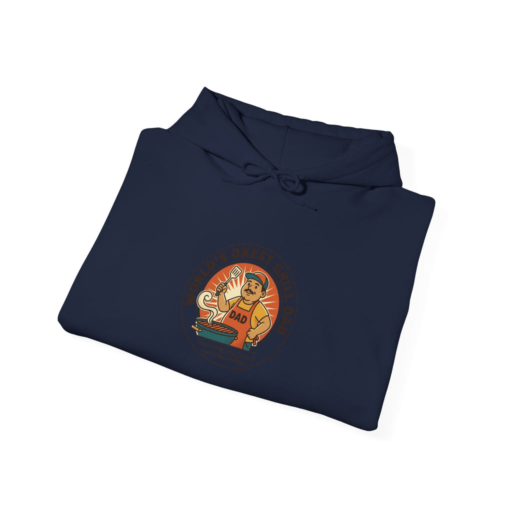 World's Best Grill Dad Hoodie | Father's Day, Retro Outdoorsy Dad