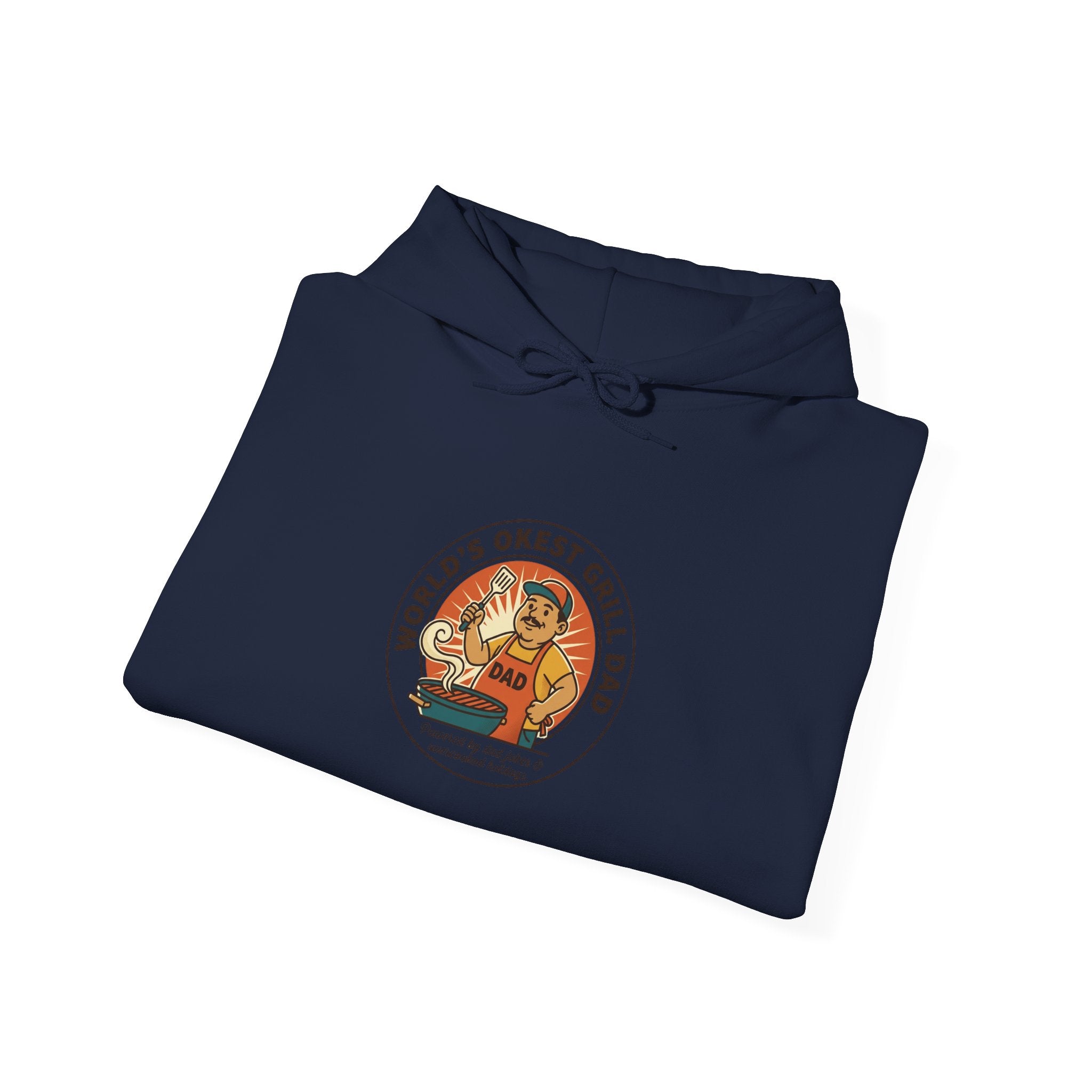 World's Best Grill Dad Hoodie | Father's Day, Retro Outdoorsy Dad