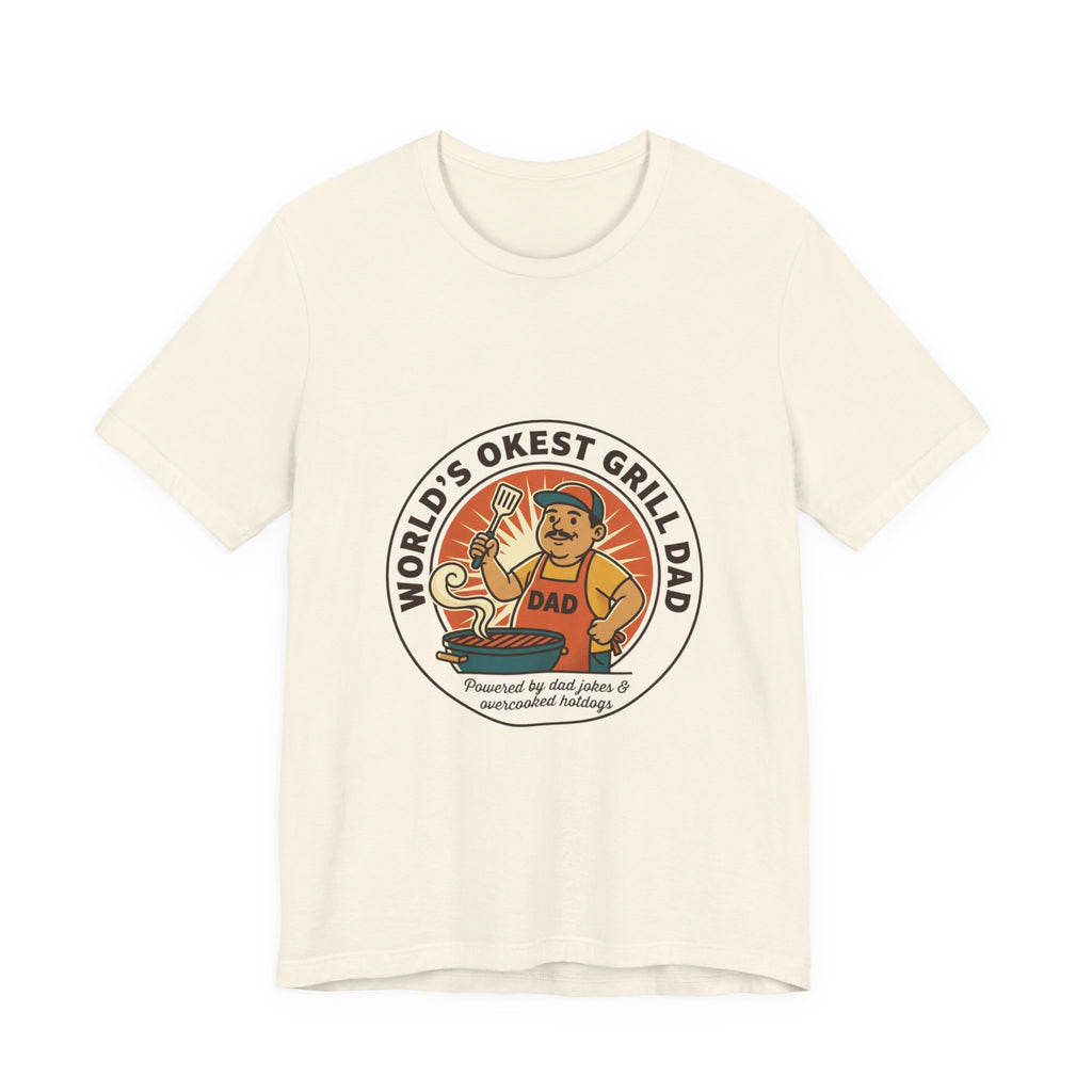 World's Okest Grill Dad T-Shirt | Father's Day, Retro Outdoorsy Dad