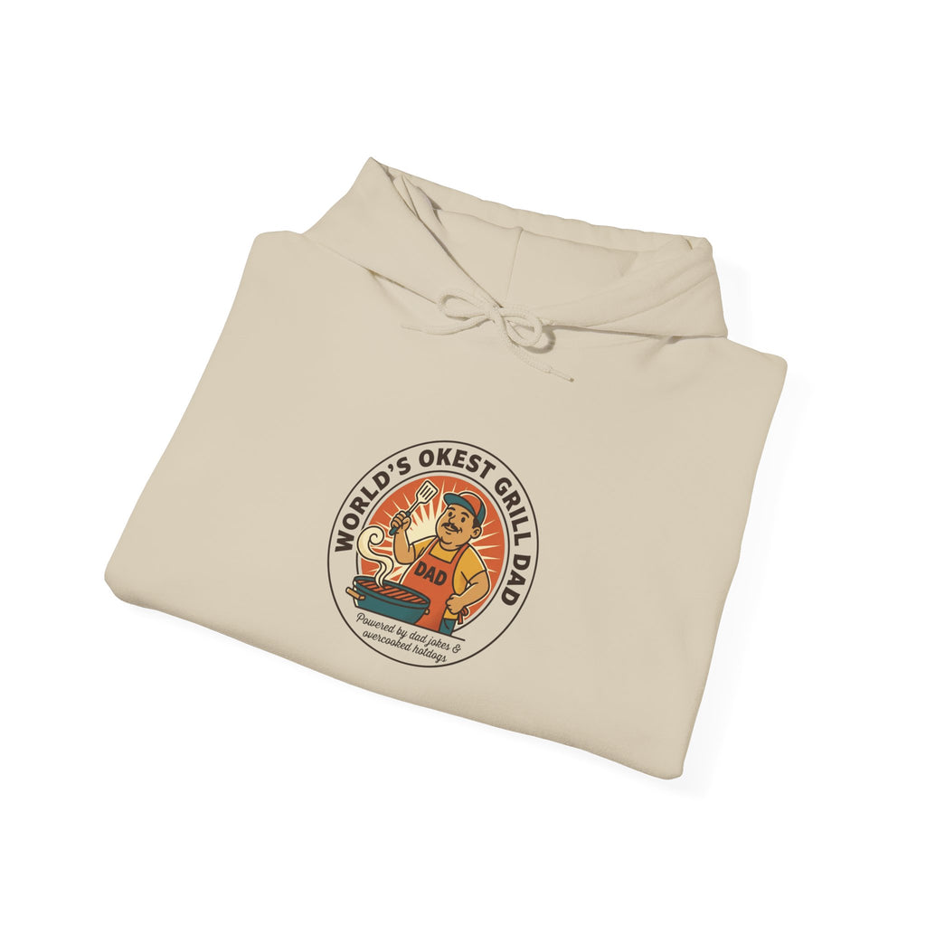 World's Best Grill Dad Hoodie | Father's Day, Retro Outdoorsy Dad