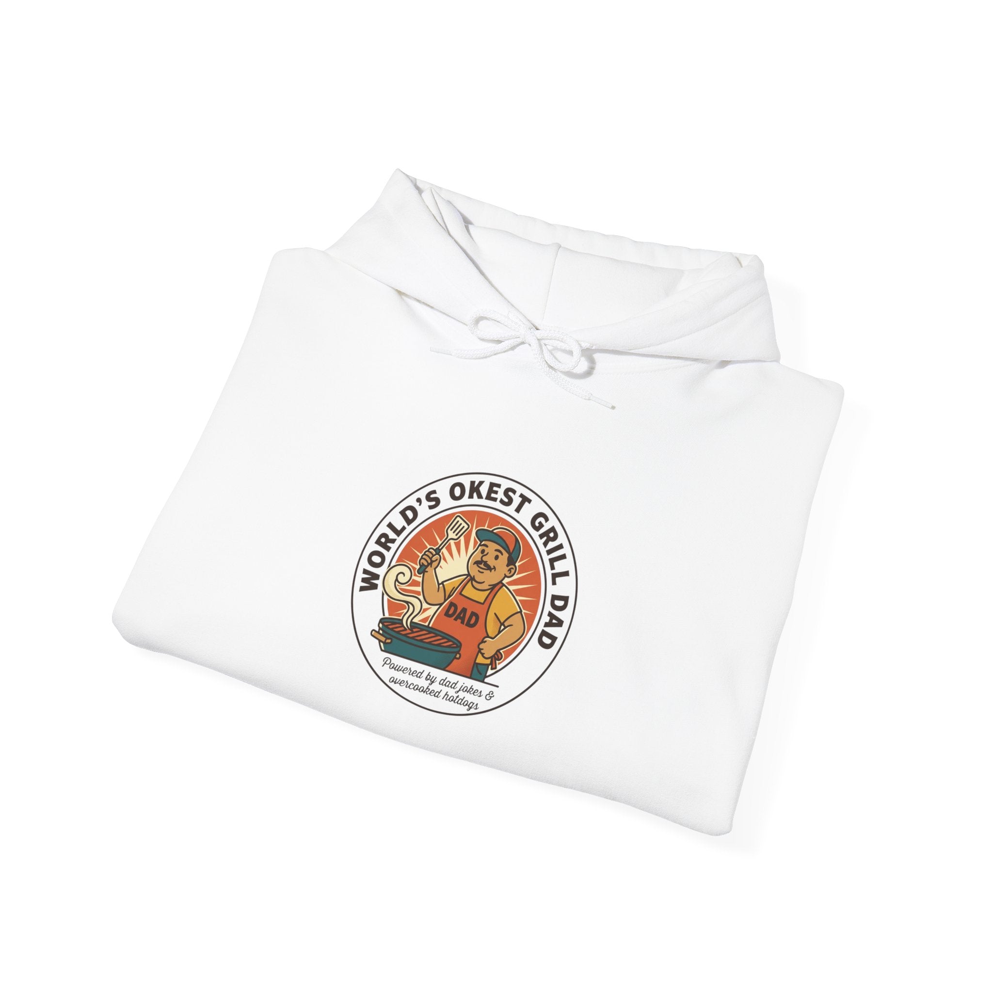 World's Best Grill Dad Hoodie | Father's Day, Retro Outdoorsy Dad