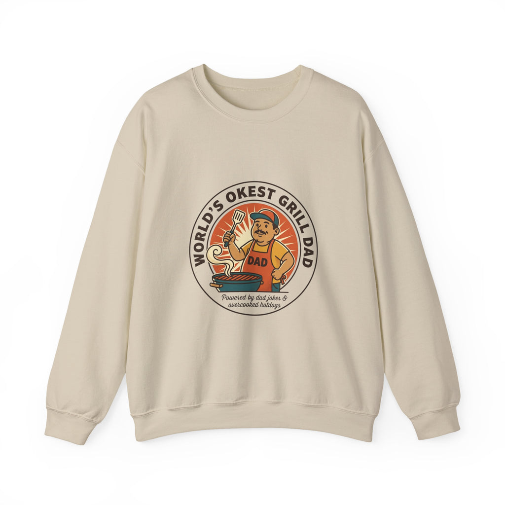 World’s Okest Grill Dad Sweatshirt | Father’s Day, Retro Grill Dad