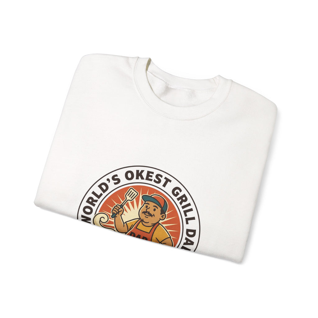 World’s Okest Grill Dad Sweatshirt | Father’s Day, Retro Grill Dad