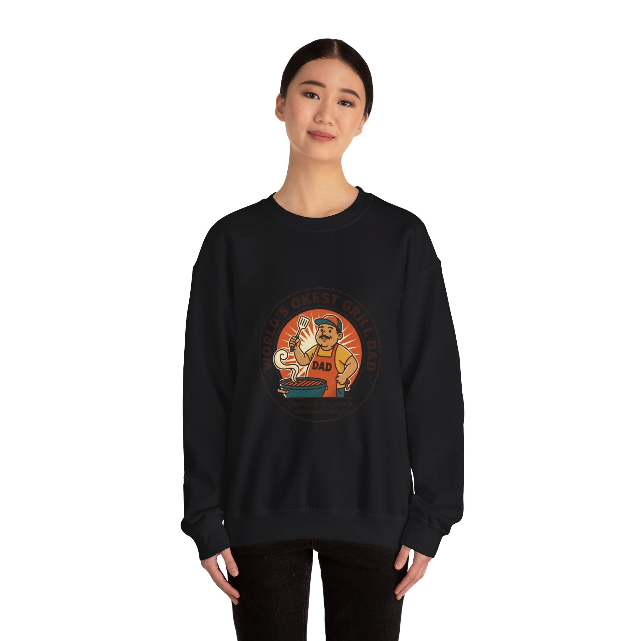 World’s Okest Grill Dad Sweatshirt | Father’s Day, Retro Grill Dad