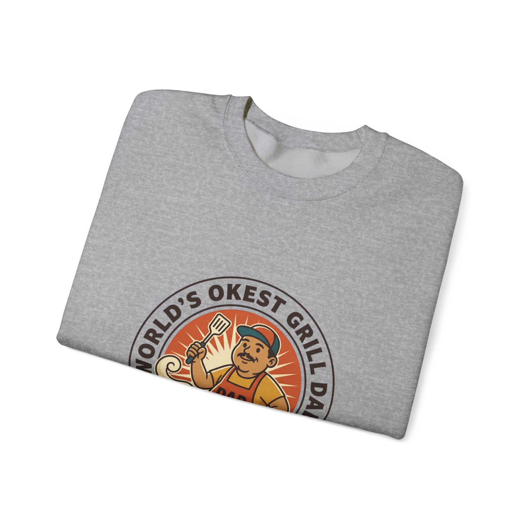 World’s Okest Grill Dad Sweatshirt | Father’s Day, Retro Grill Dad