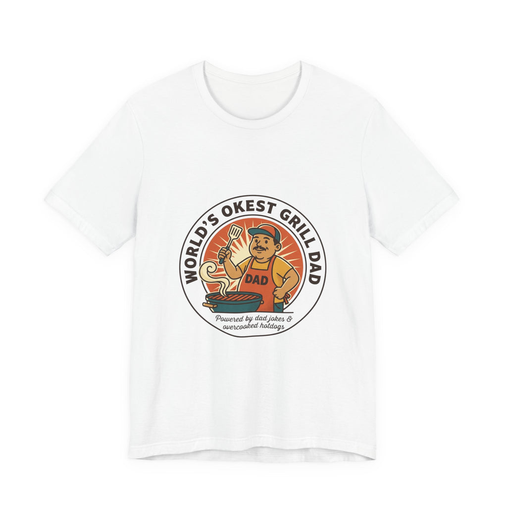 World's Okest Grill Dad T-Shirt | Father's Day, Retro Outdoorsy Dad