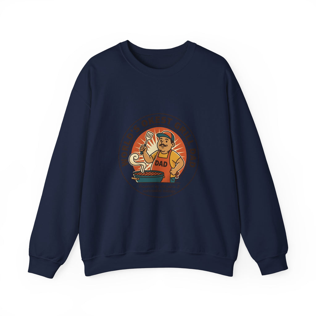 World’s Okest Grill Dad Sweatshirt | Father’s Day, Retro Grill Dad