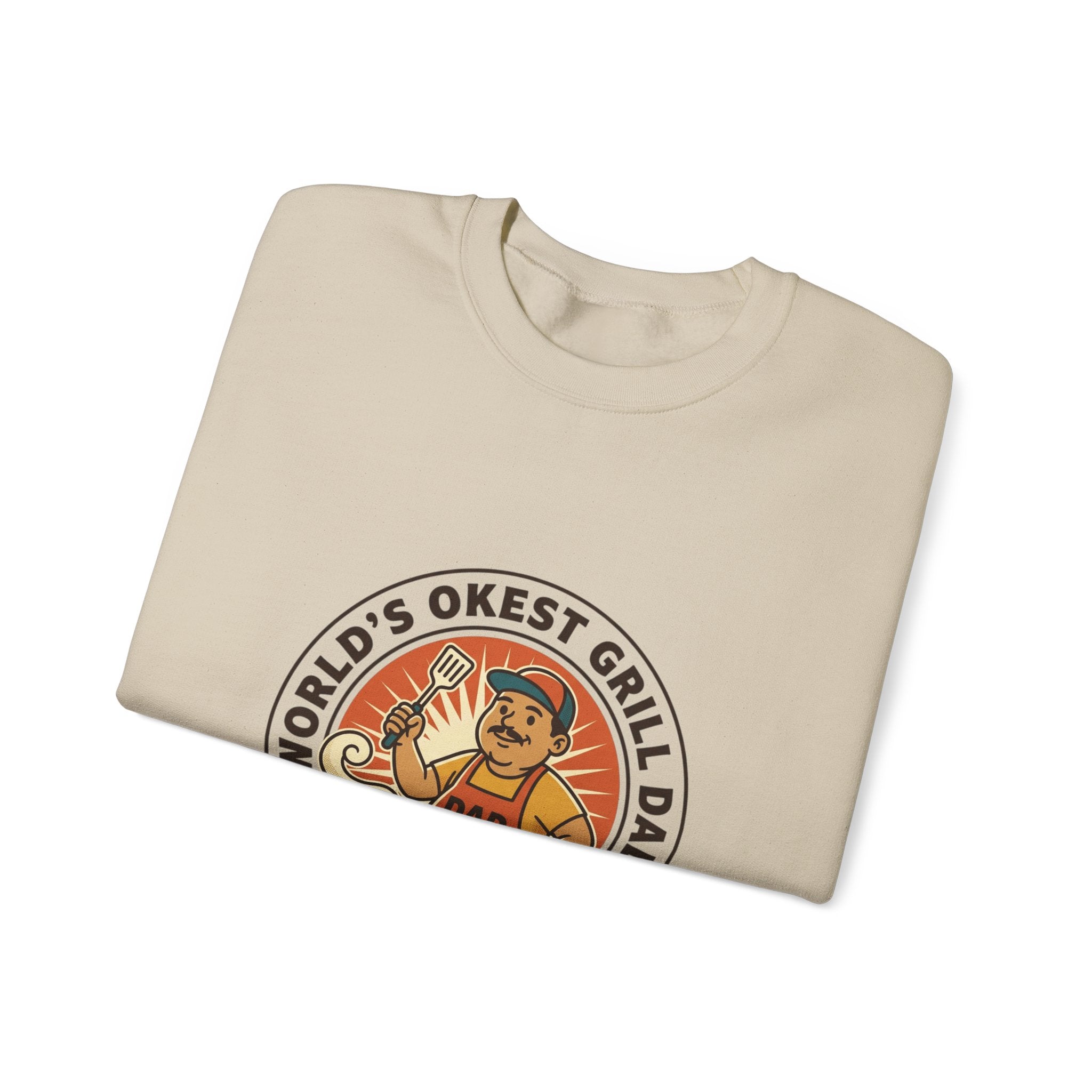 World’s Okest Grill Dad Sweatshirt | Father’s Day, Retro Grill Dad